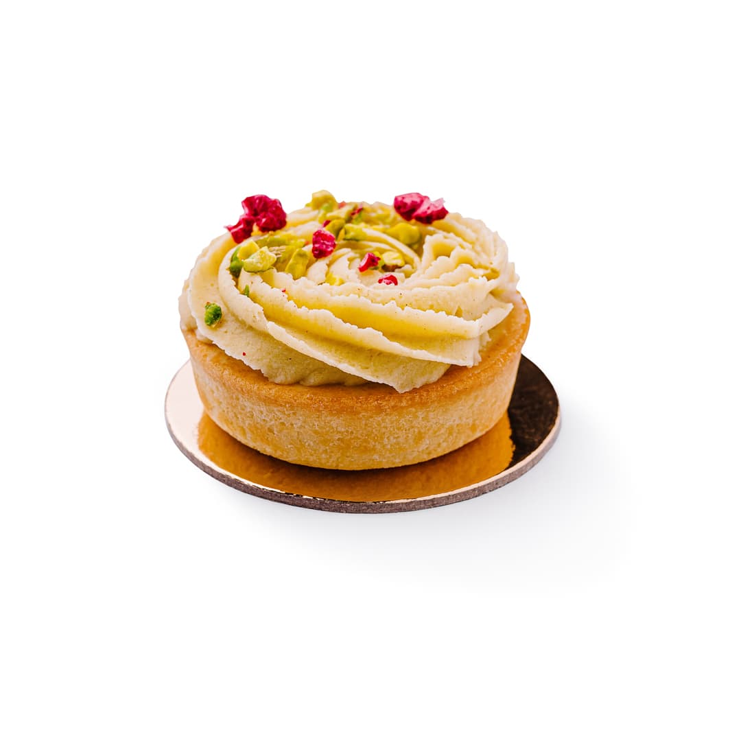 Mini tartă cu fistic