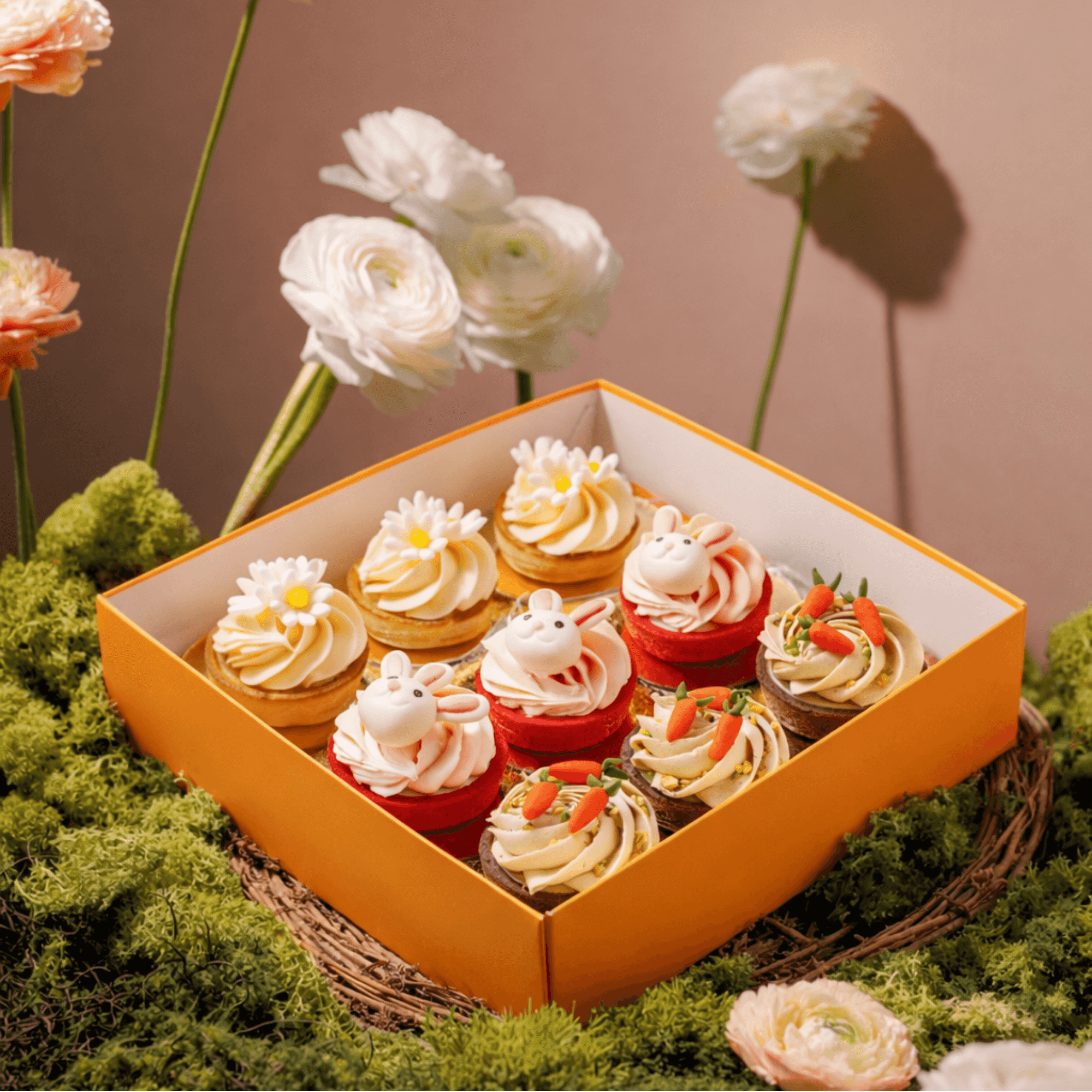 Пасхальные тематические тарталетки 1