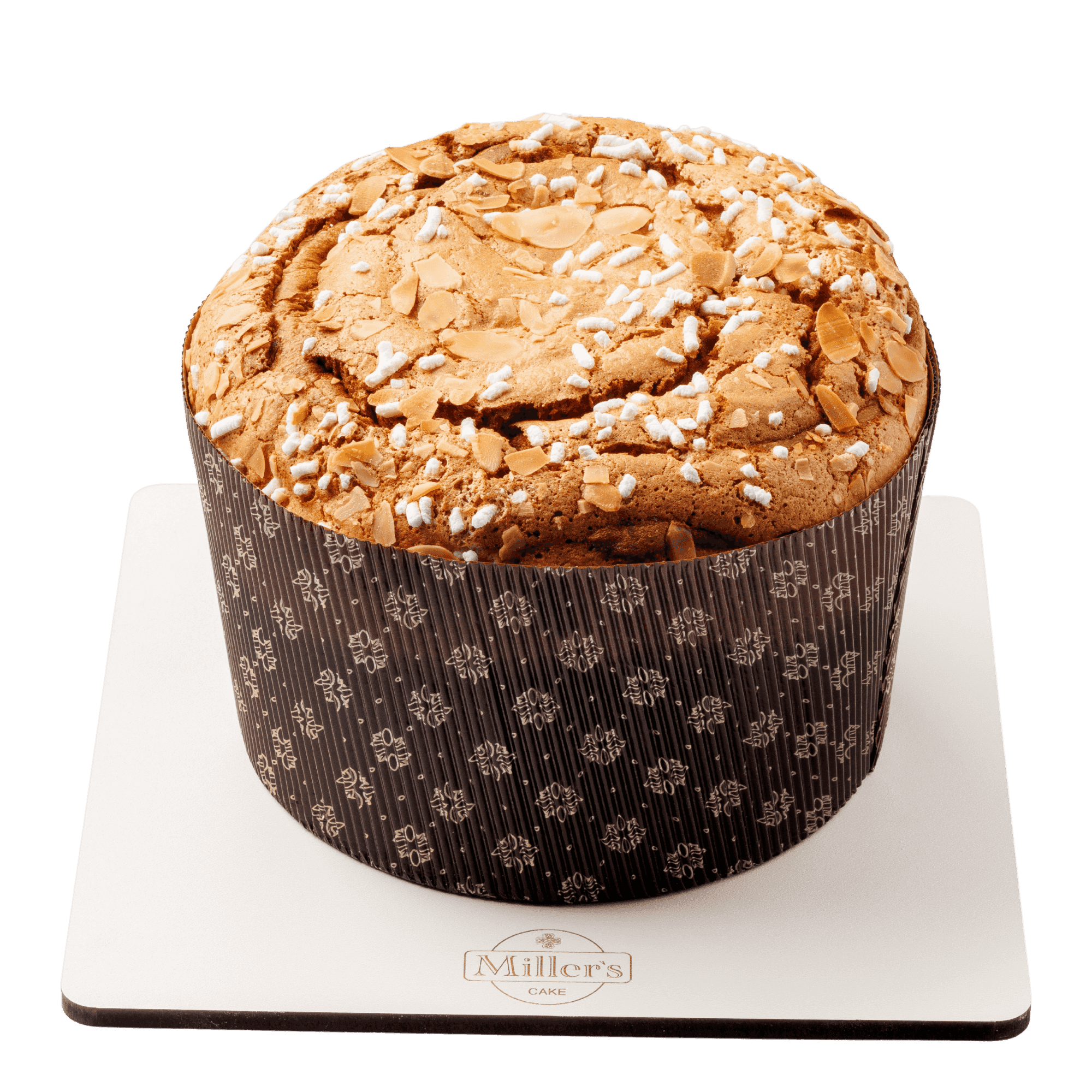 Панеттоне с карамелью и цукатами из апельсина 2