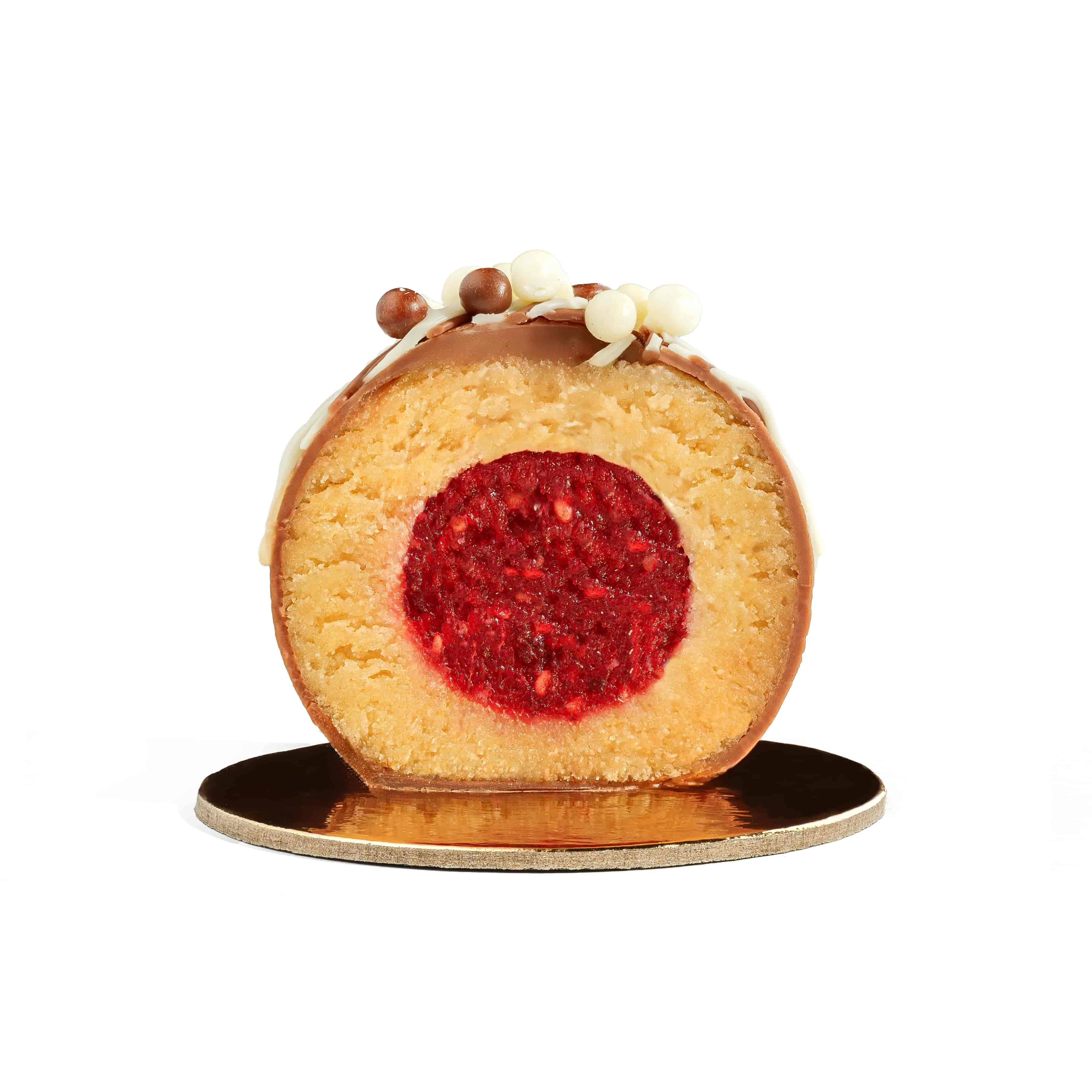 Raspberry Vanilla Cake Pops 2