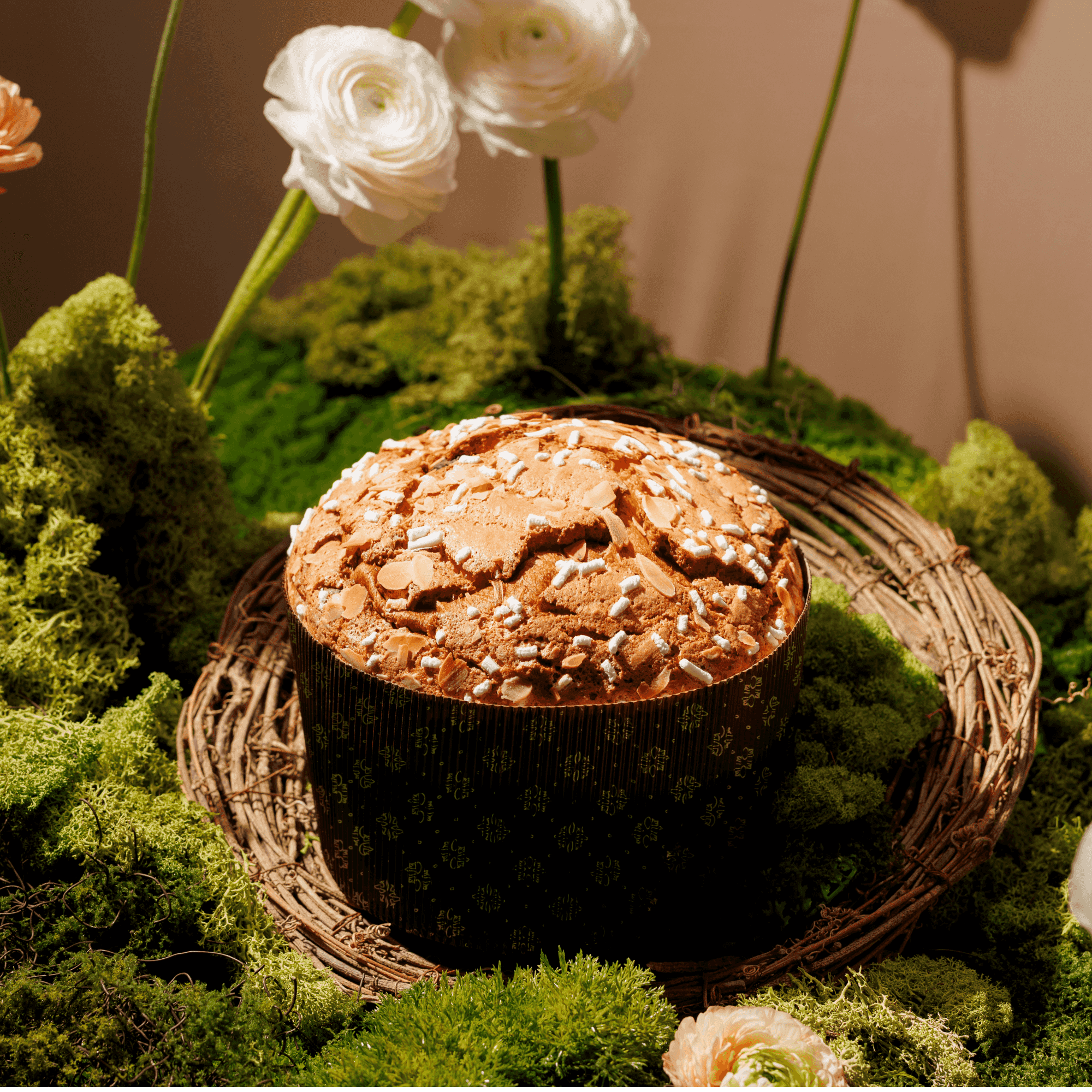 Панеттоне с тёмным шоколадом и сухой клюквой 1