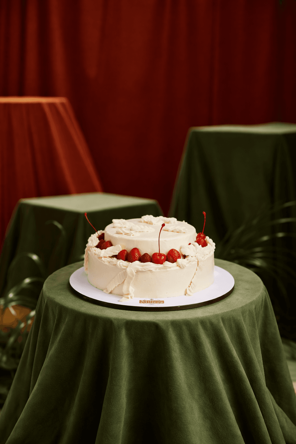 Fresh Cherries and Strawberries of Love