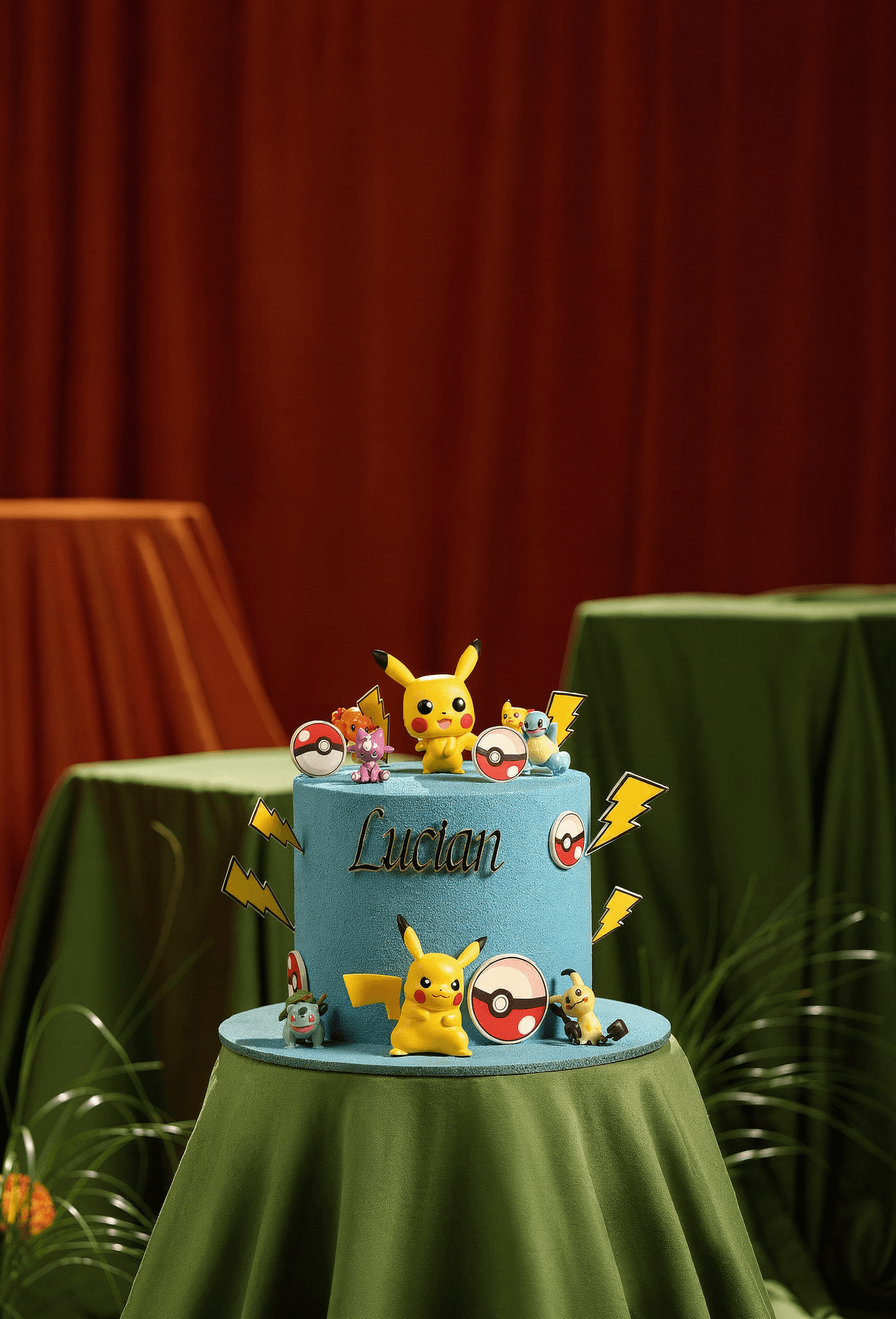 Pikachu Party Cake