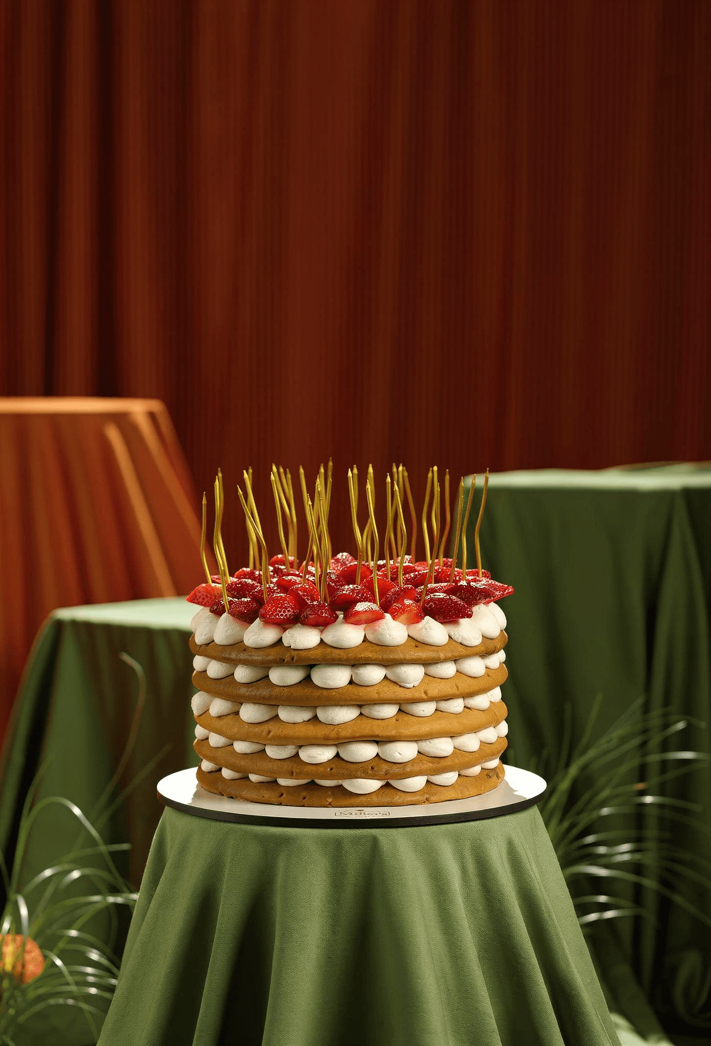 Strawberry Layered Celebration Cake