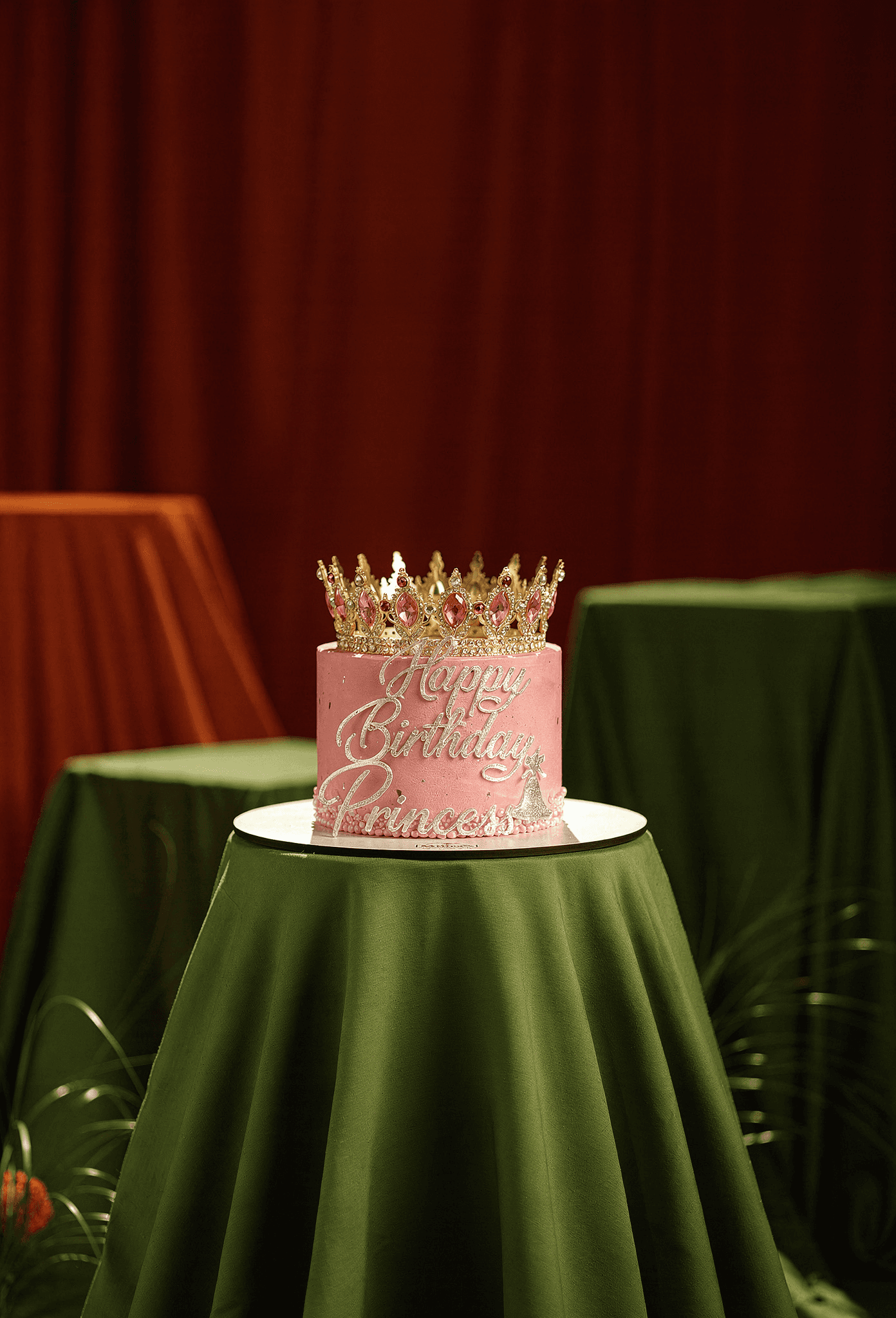 Luxury Crown Celebration Cake