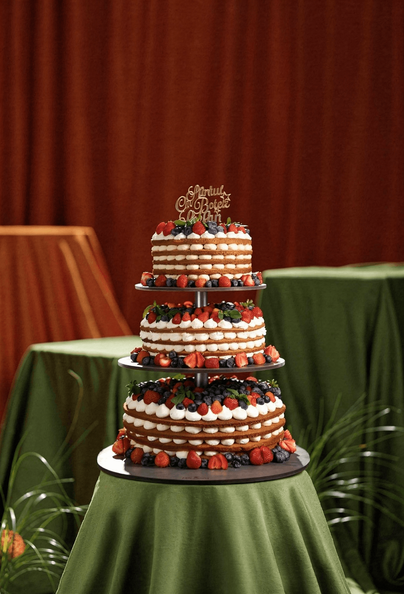 Sweet Stefan's Christening Cake"