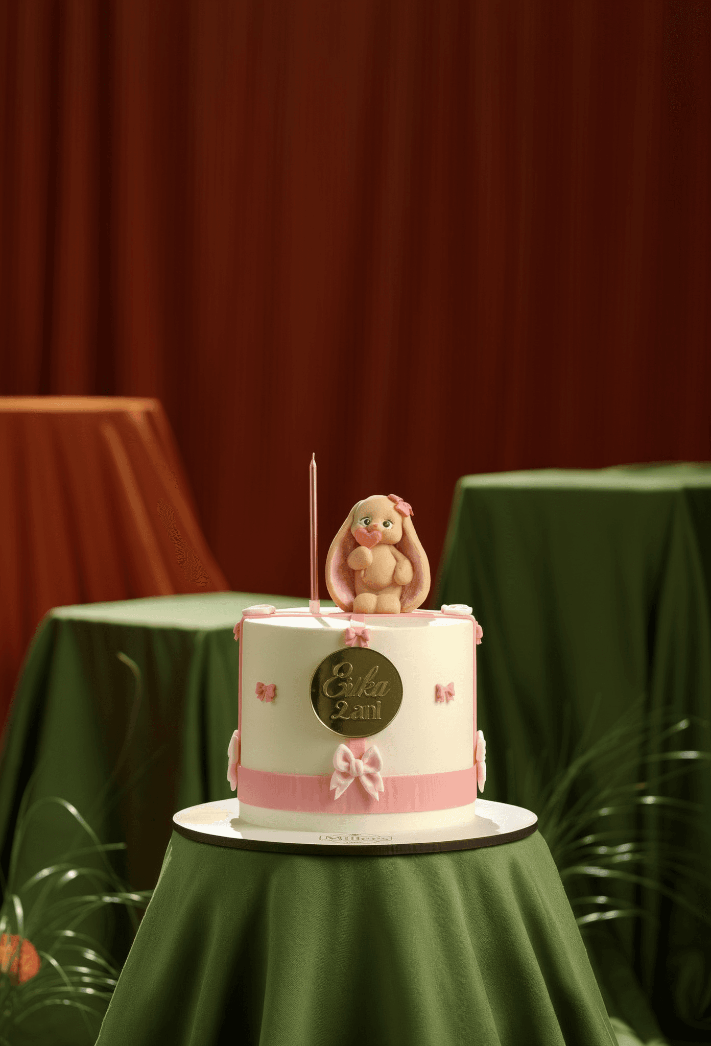 Pretty in Pink Bunny Cake