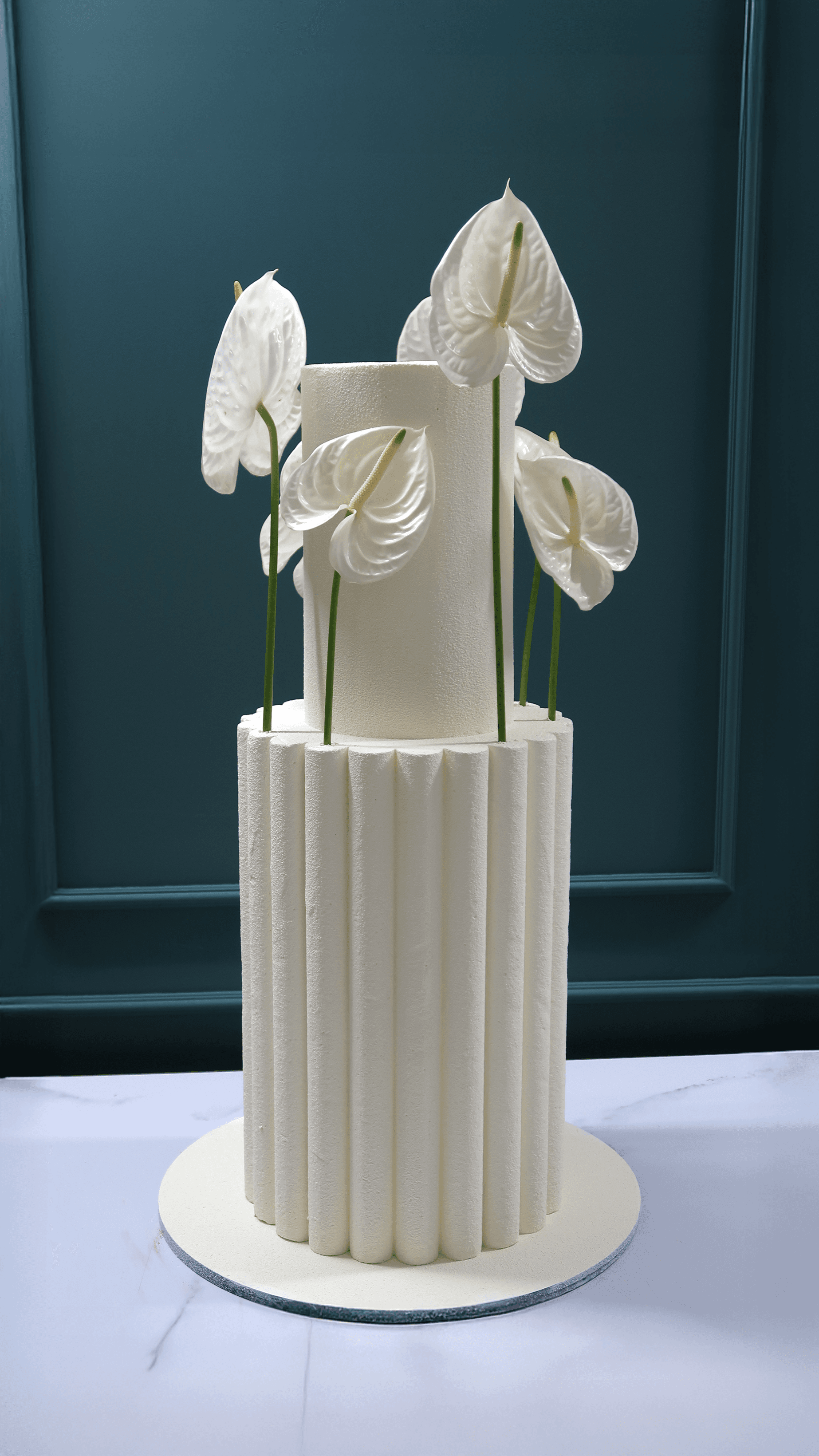 White Anthurium Elegance