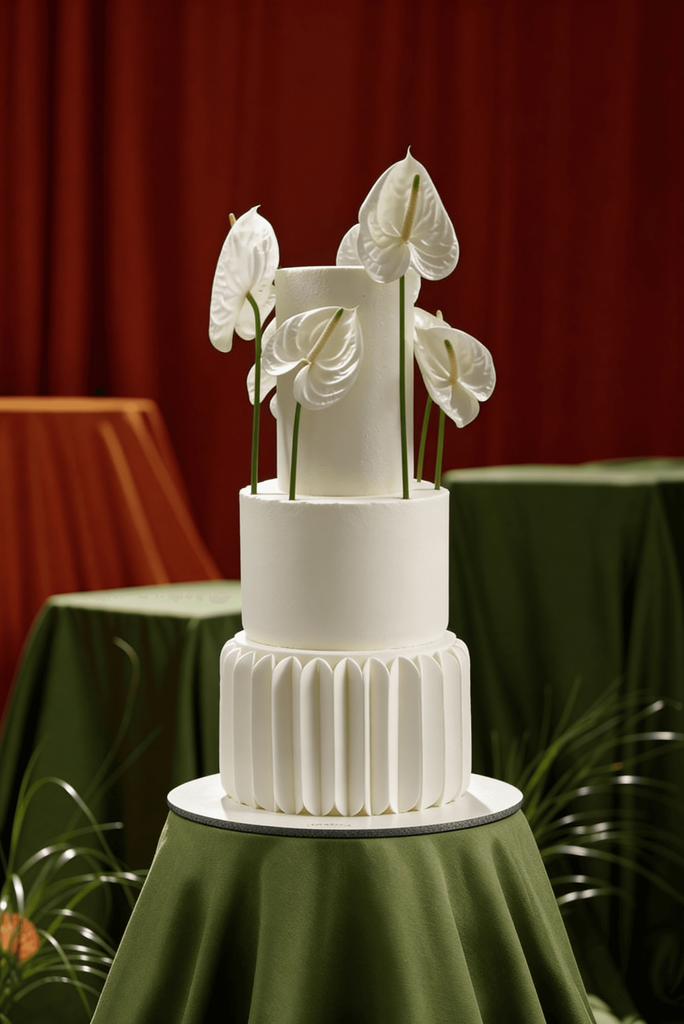 White Anthurium Elegance