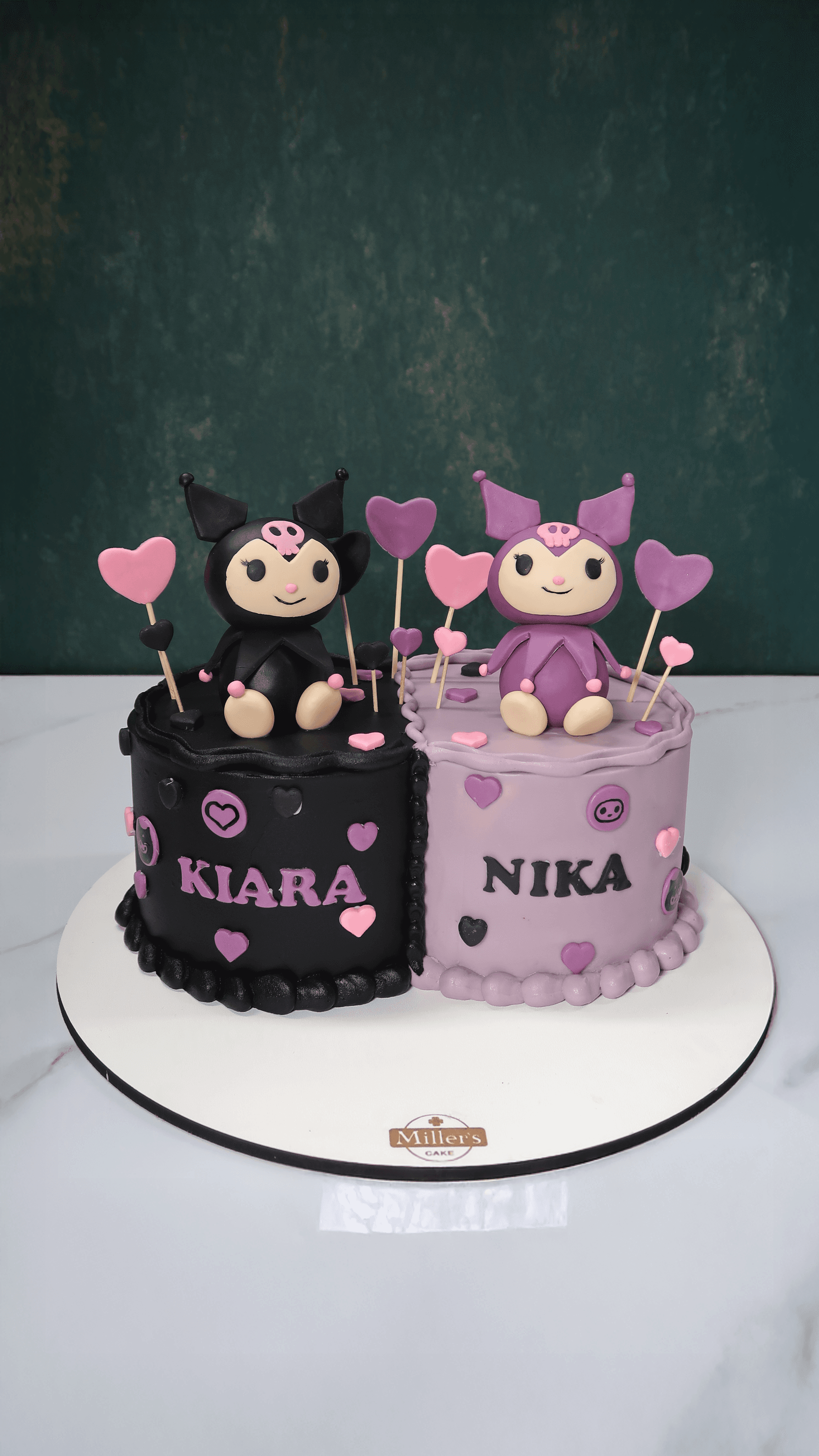 Sweet Duo Birthday Cake