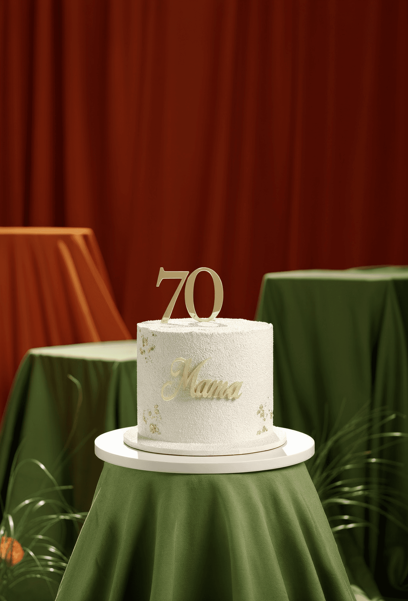 Chic Anniversary Cake