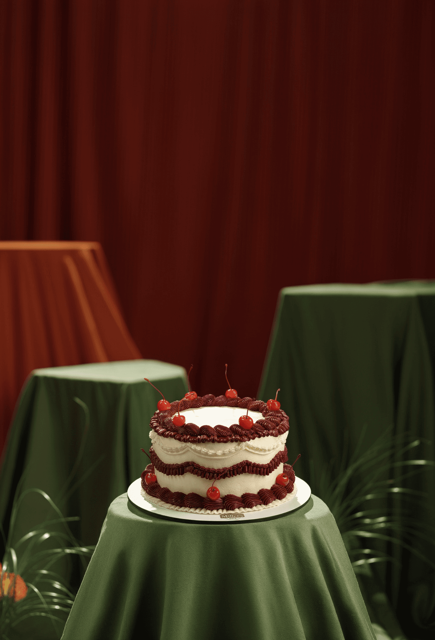 Cherry Vintage Cake