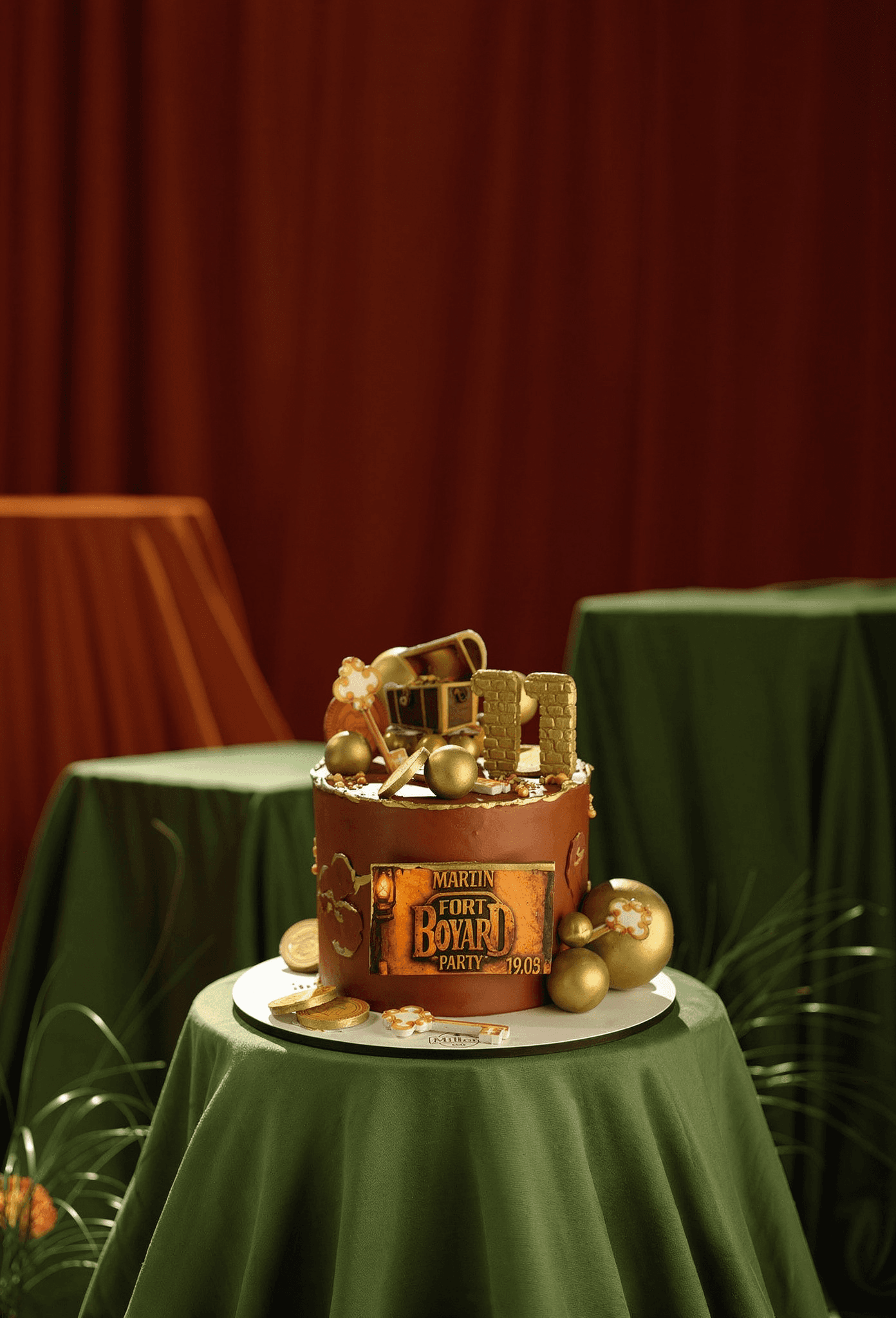 Fort Boyard Adventure Cake