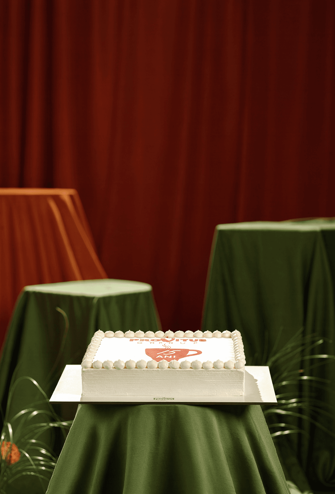 Corporate Anniversary Cake — 15 Years of Success