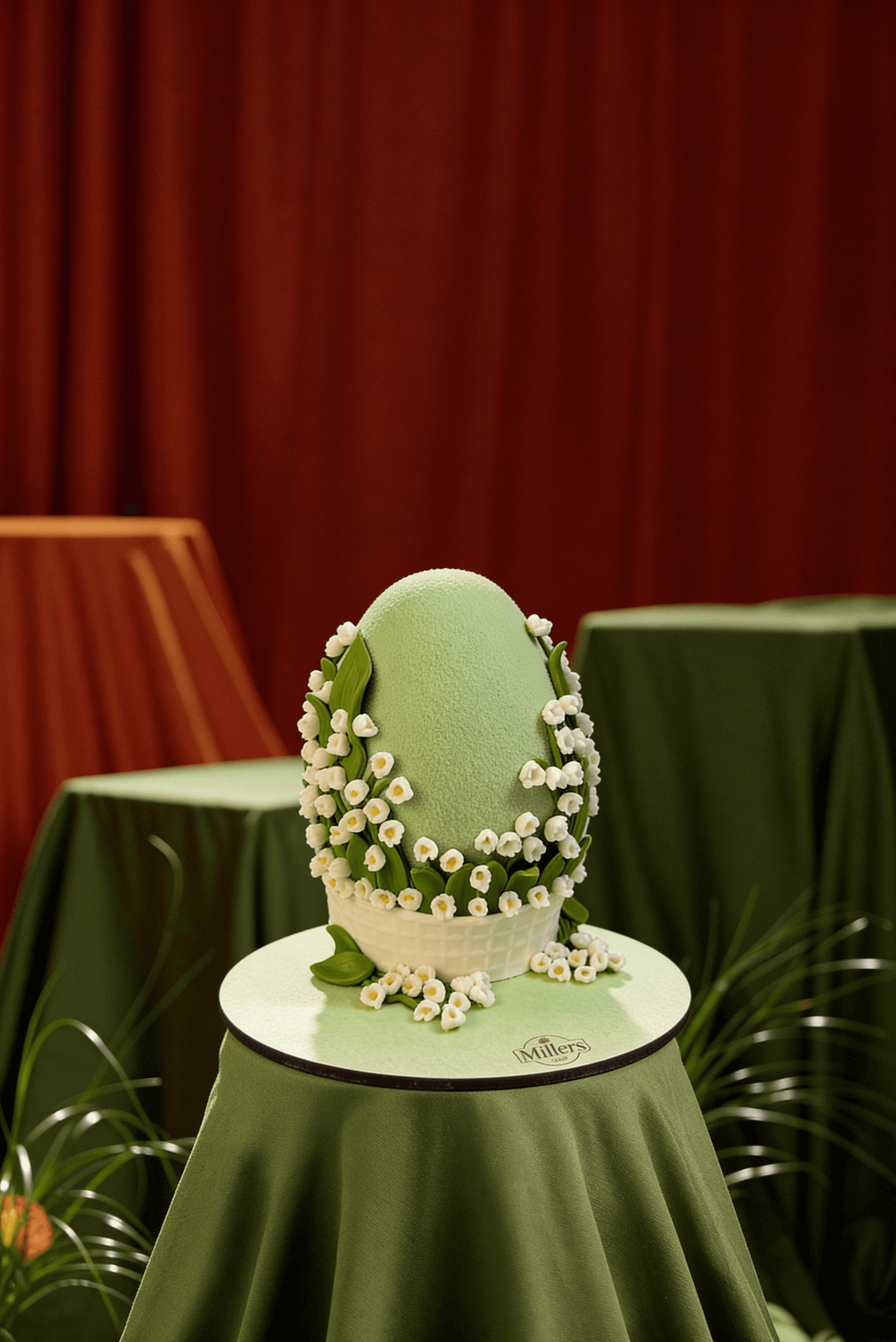 Spring Blossom Egg Cake