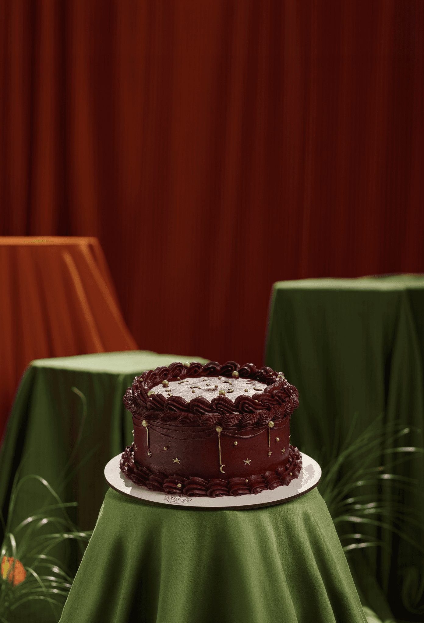 Midnight Moon & Stars Cake