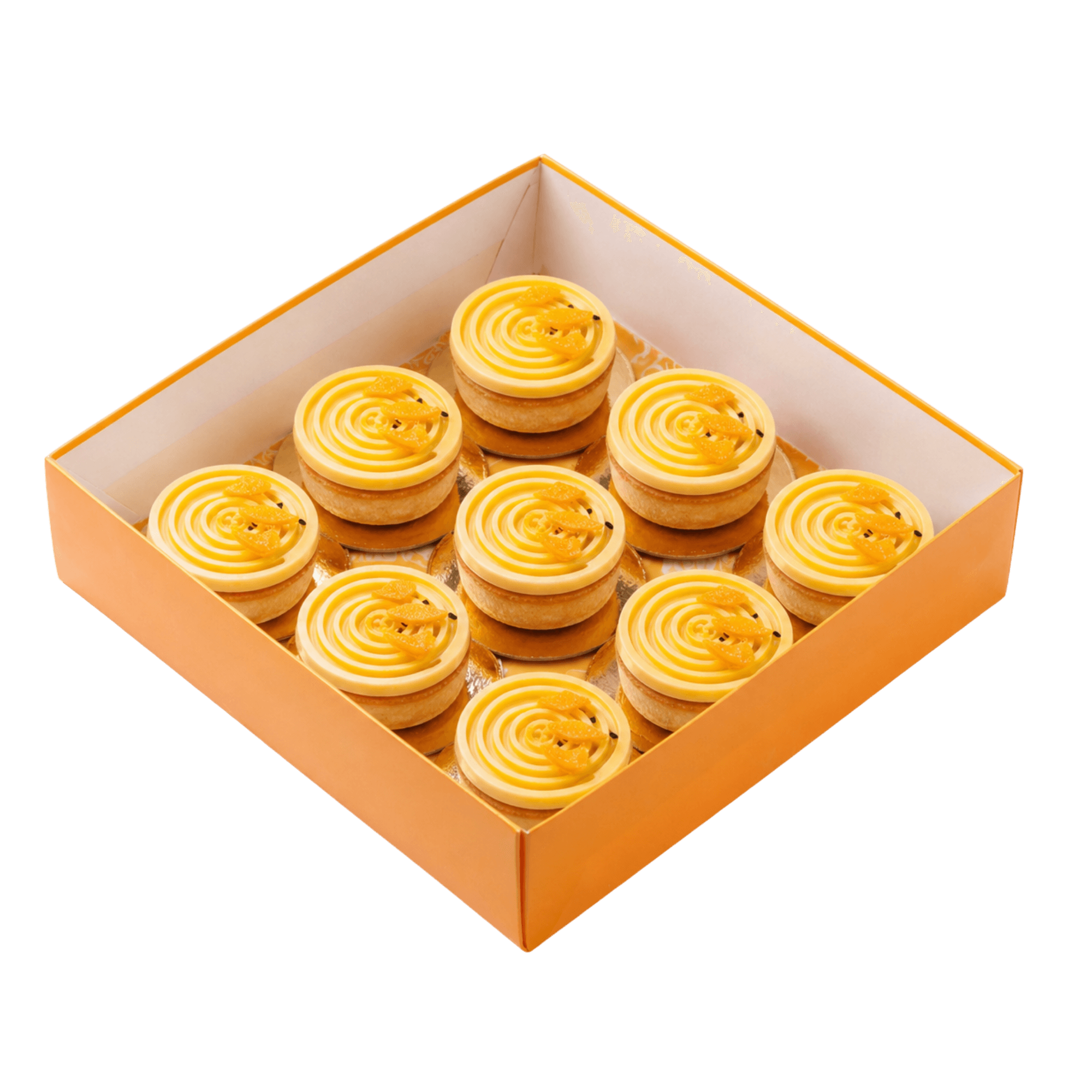 Set mini tarte Piña Colada