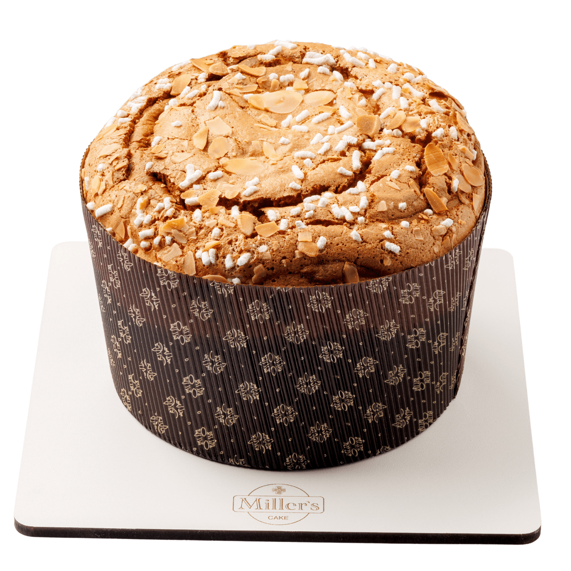 Panettone cu caramel și portocală confiată