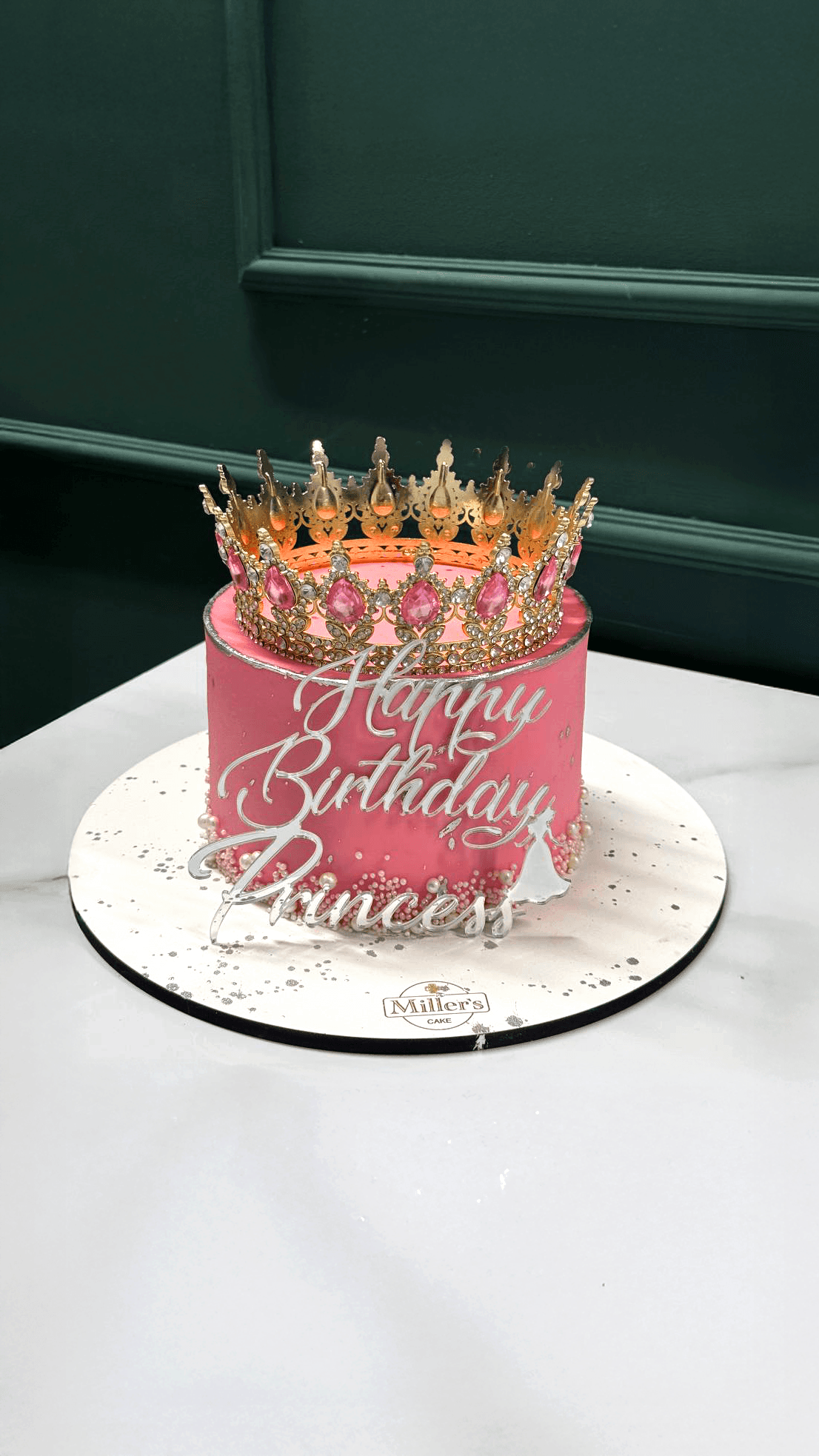 Luxury Crown Celebration Cake