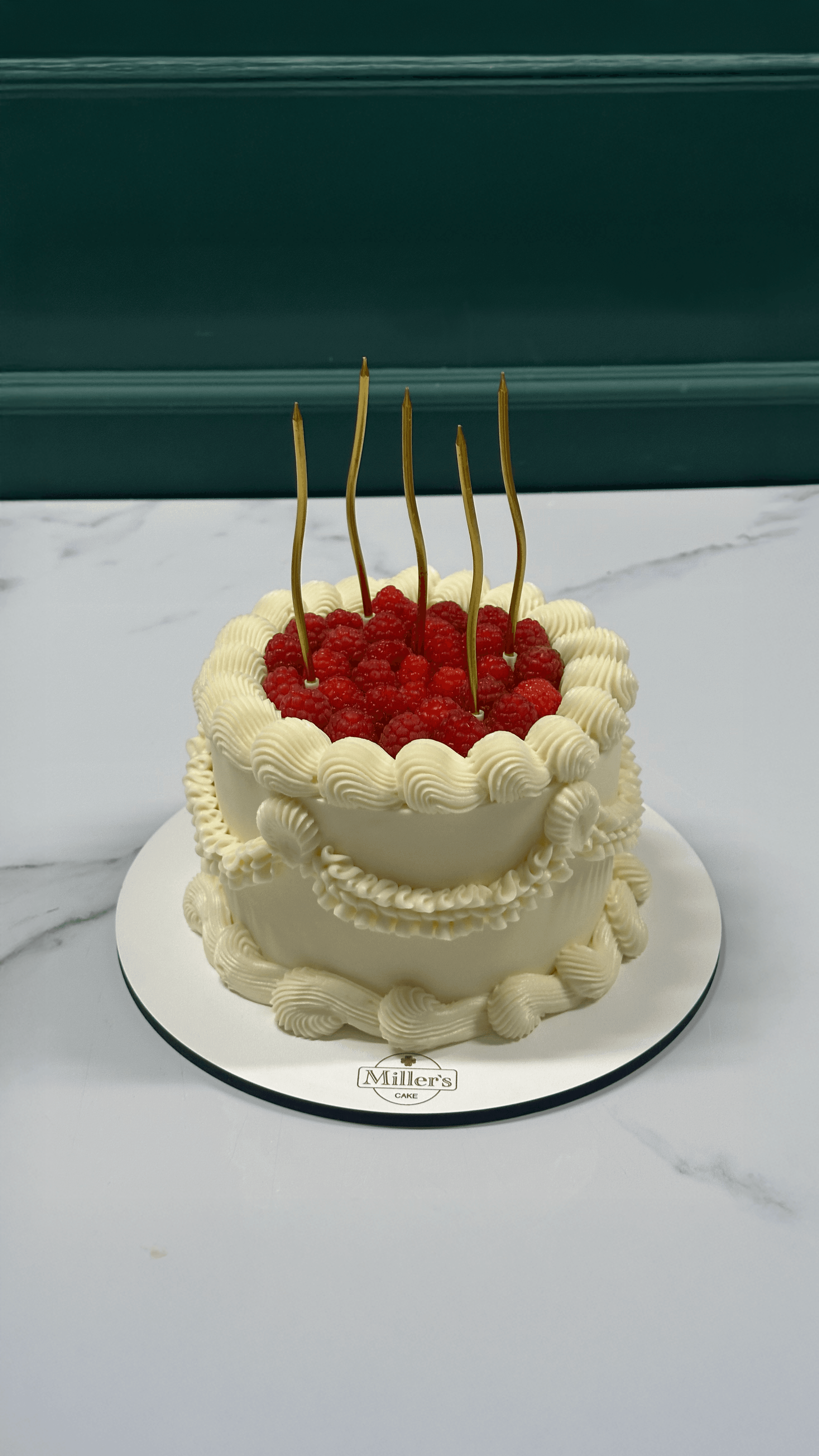 Classic Raspberry Cream Cake