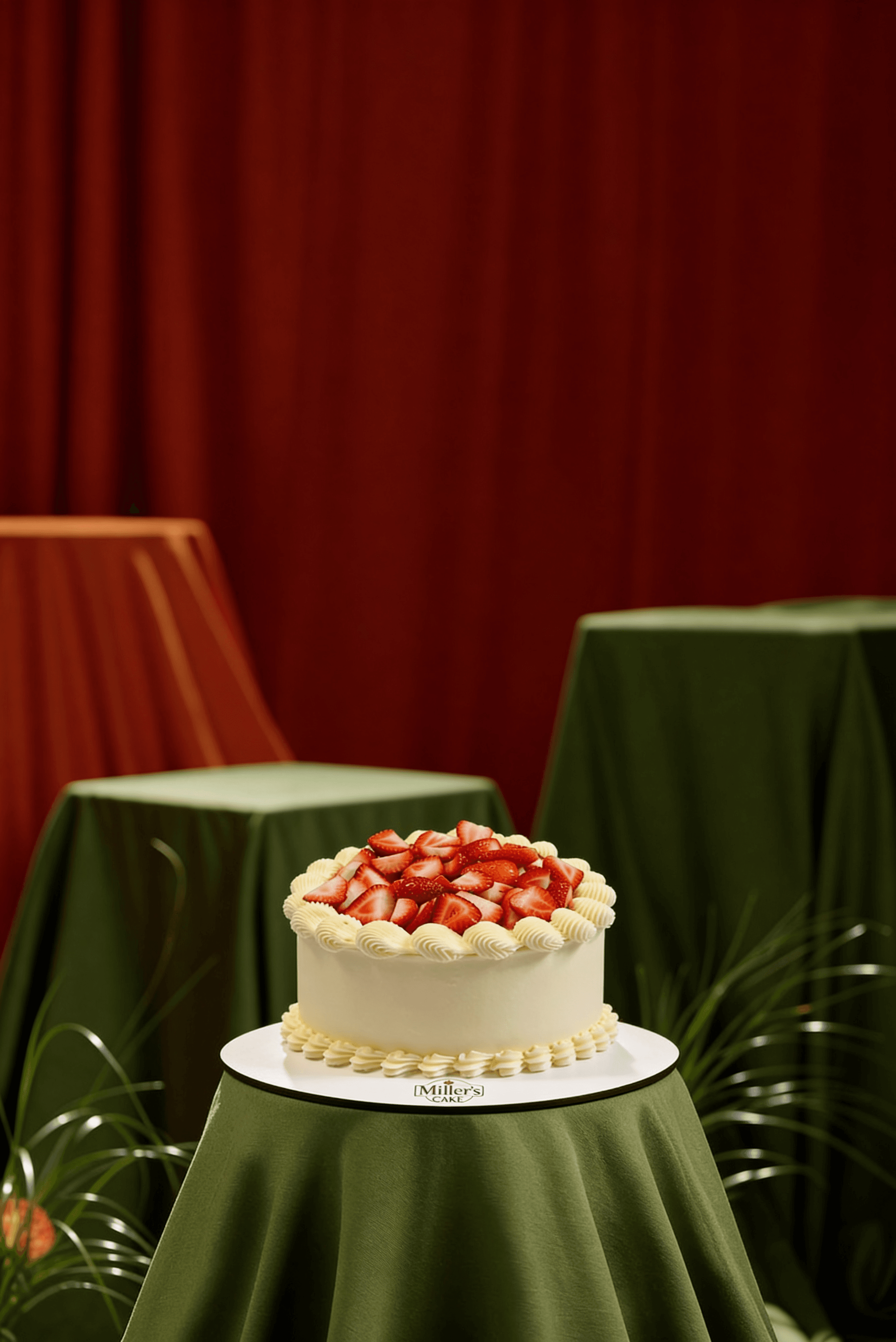 Strawberry Bliss Celebration Cake