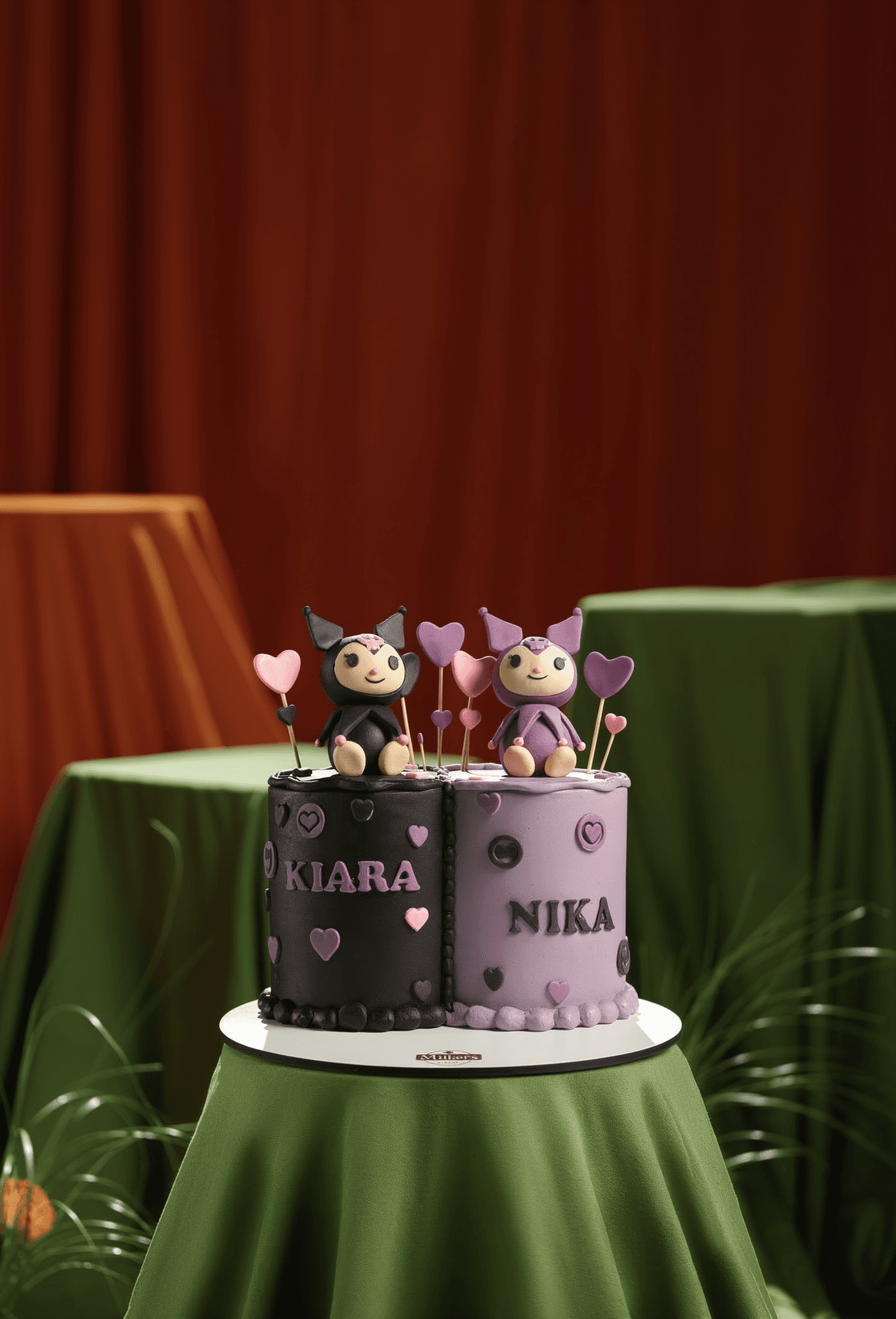 Sweet Duo Birthday Cake