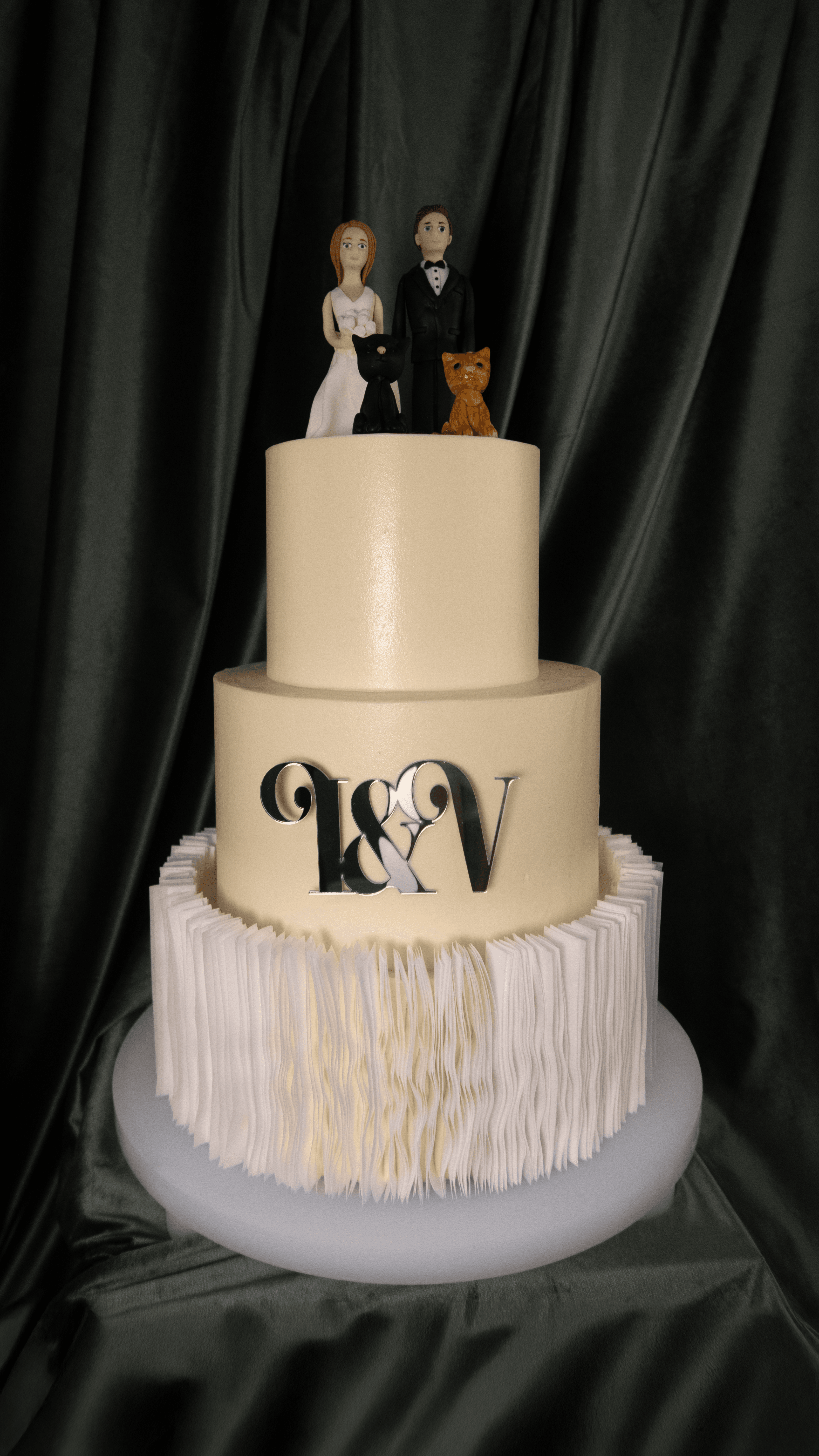 Mr. & Mrs. with Their Furry Friends