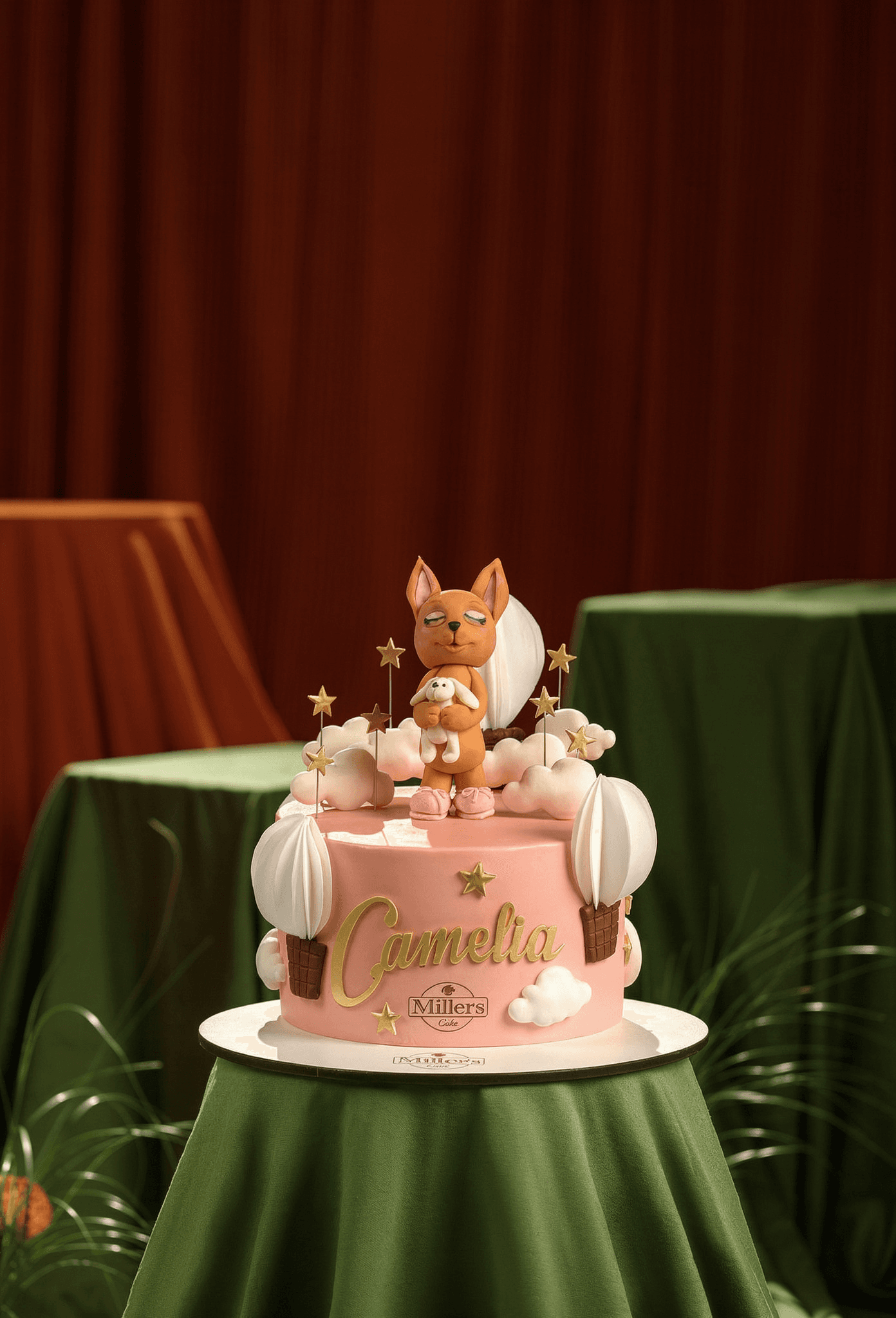 Dreamy Pink Cake for Camelia